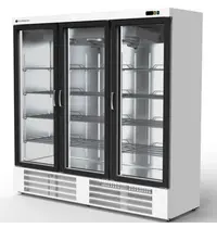 Coreco Wandvriezer | EBC | Wit | -15°C/-20°C | Geforceerd | Draaideuren | Temperatuur-/Deuralarm | 2055x735x2055(h)mm