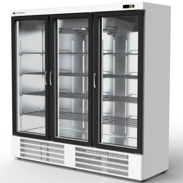 Wandvriezer | EBC | Wit | -15°C/-20°C | Geforceerd | Draaideuren | Temperatuur-/Deuralarm | 2055x735x2055(h)mm