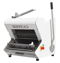 Sibread Broodsnijmachine | S4-SERIES | Brood 420x300mm | Div. Snijdikten | Handmatig | 0.75kW (230V) | Optioneel Onderstel | 610x610x810(h)mm