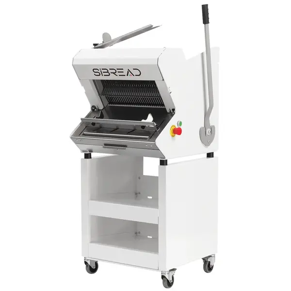 Broodsnijmachine | S4-SERIES | Brood 420x300mm | Div. Snijdikten | Handmatig | 0.75kW (230V) | Optioneel Onderstel | 610x610x810(h)mm