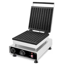 CombiSteel Churroijzer | Enkel | Churros (217x19x15mm) | 1.75kW (230V) | Timer | 302x405x485(h)mm 