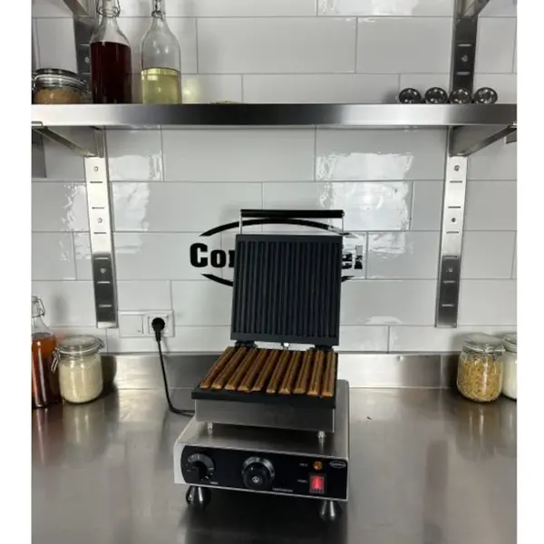 Churroijzer | Enkel | Churros (217x19x15mm) | 1.75kW (230V) | Timer | 302x405x485(h)mm