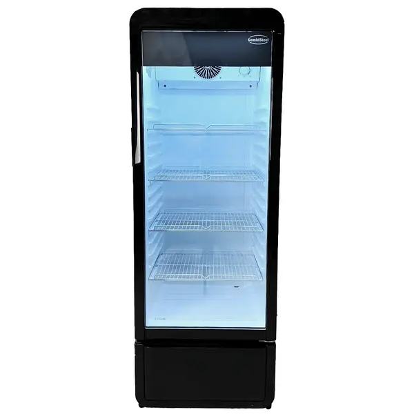 Koelkast | PIB | Laag Model | 240L | Zwart | +1°C/+10°C | Geforceerd | Wielen | 540x560x1525(h)mm