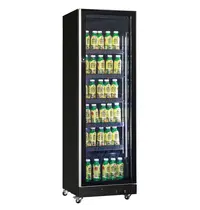 CombiSteel Drankenkoeling | 387L | Zwart | +2°C/+10°C | Geforceerd | Wielen (Geremd) | 620x600x1980(h)mm 