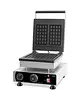 CombiSteel Wafelijzer | Enkel | Brusselse Wafels (162x98x24mm) | 1.75kW (230V) | Timer | 305x430x505(h)mm 