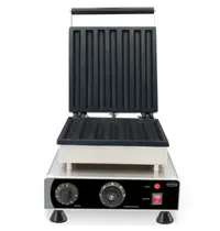 CombiSteel Churroijzer | Enkel | Churros (234x22x20mm) | 1.75kW (230V) | Timer | 305x430x505(h)mm