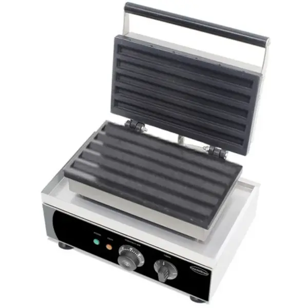 Churroijzer | Enkel | Churros (297x22x20mm) | 1.75kW (230V) | Timer | 380x350x465(h)mm