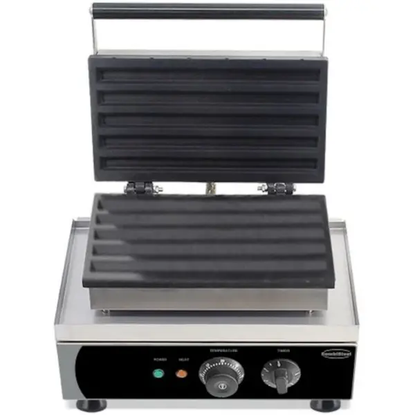 Churroijzer | Enkel | Churros (297x22x20mm) | 1.75kW (230V) | Timer | 380x350x465(h)mm