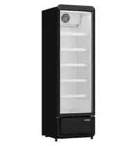 UNNICOOL Koelkast | 280L | Zwart | +1°C/+10°C | Geforceerd | Wielen | 540x560x1725(h)mm