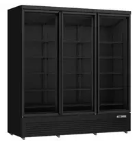 UNNICOOL Vrieskast | 1530L | Zwart | -18°C/-22°C | Geforceerd | Draaideuren | Wielen (Geremd) | 1880x710x1997(h)mm 