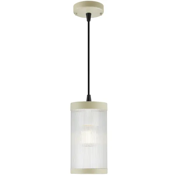 Hanglamp | COUPAR | Zandkleur | Ø130x250(h)mm