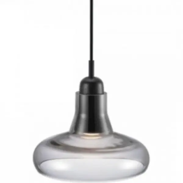 Hanglamp | CHRYSTIE | Rookgrijs | Ø200x197(h)mm