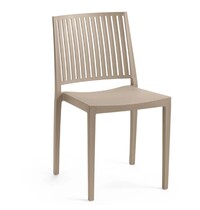 E.R.S. Stoel | Kunststof | Taupe | In-/Outdoor | 430x560x820(h)mm 