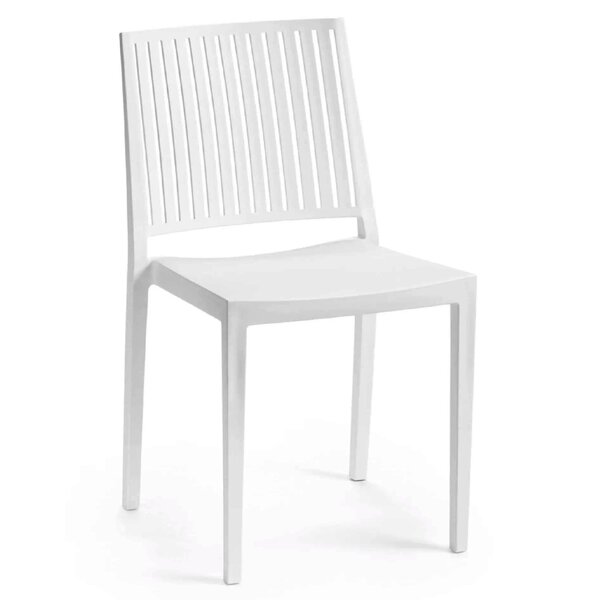 Stoel | Kunststof | Wit | In-/Outdoor | 430x560x820(h)mm
