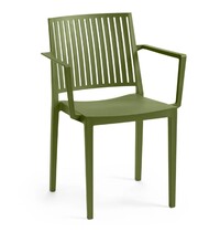 E.R.S. Stoel | Kunststof | Groen | In-/Outdoor | 570x560x820(h)mm 
