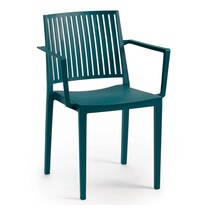 E.R.S. Stoel | Kunststof | Turquoise | In-/Outdoor | 570x560x820(h)mm 