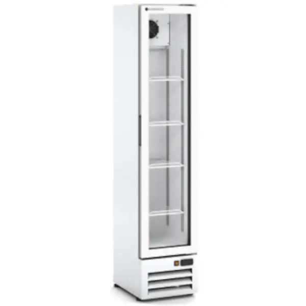 Koelkast | Smal Model | 120L | Wit | 0°C/+7°C | Statisch + Ventilator | 370x510x1815(h)mm