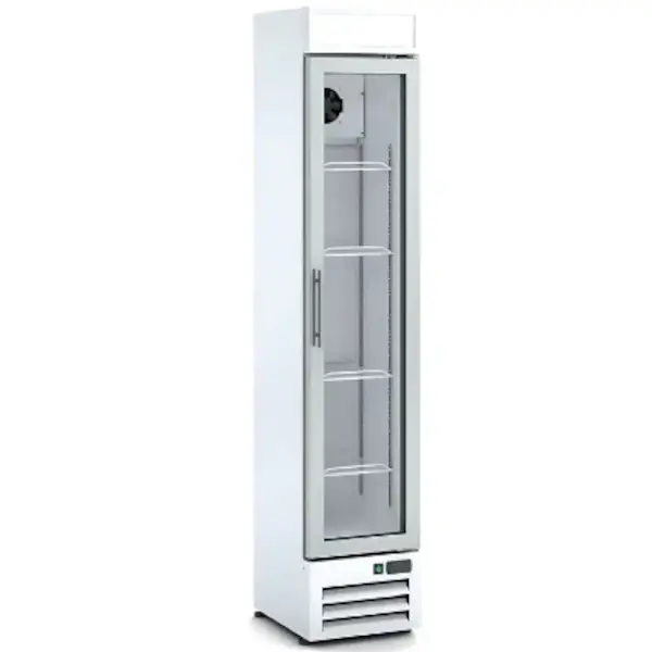 Koelkast | Smal Model | 120L | Wit | 0°C/+7°C | Statisch + Ventilator | 370x510x1955(h)mm