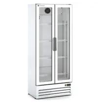 Coreco Koelkast | 385L | Wit | 0°C/+7°C | Statisch + Ventilator | Draaideuren | 750x510x1815(h)mm