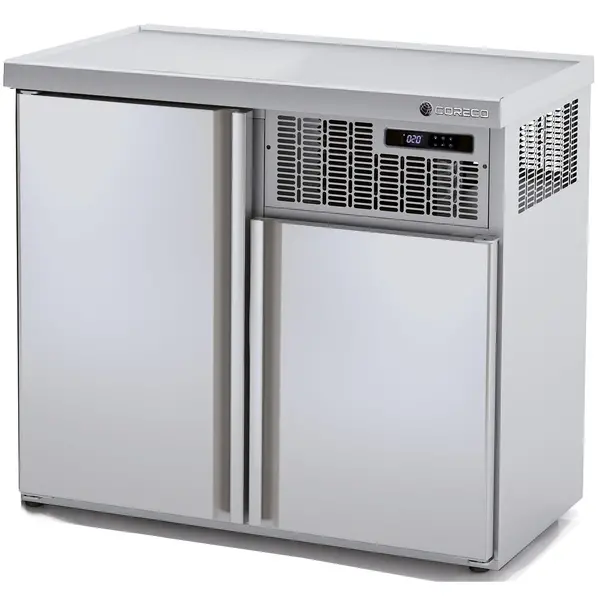 Vatenkoeler | RVS | 2x 50L (KEG) | +5°C/+8°C | Geforceerd | 1100x600x975(h)mm