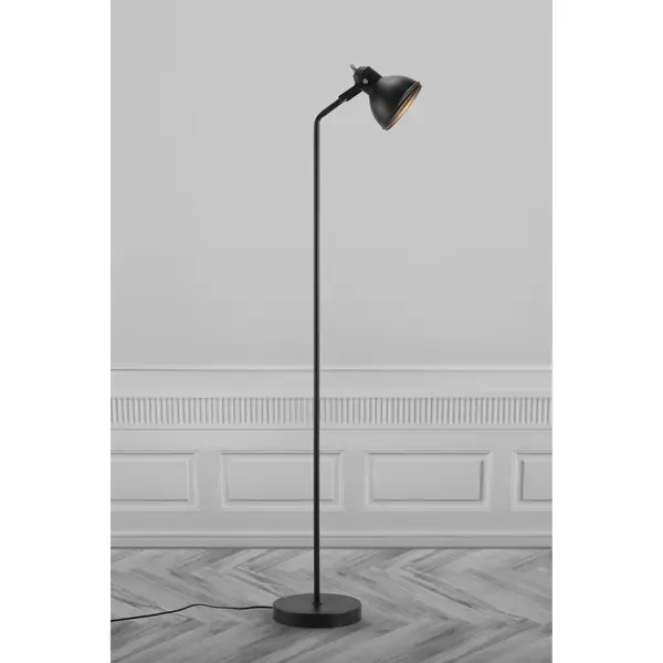 Vloerlamp | ASLAK | Zwart | Ø230x1400(h)mm
