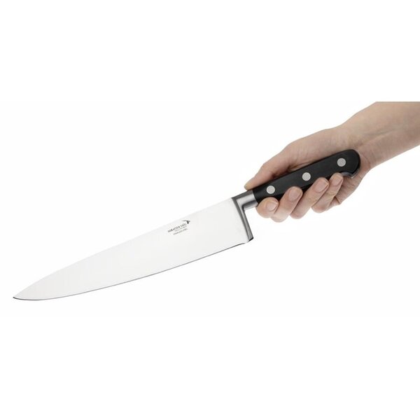 Koksmes | RVS | Zwart | Lengte 370mm