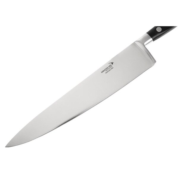 Koksmes | RVS | Zwart | Lengte 370mm