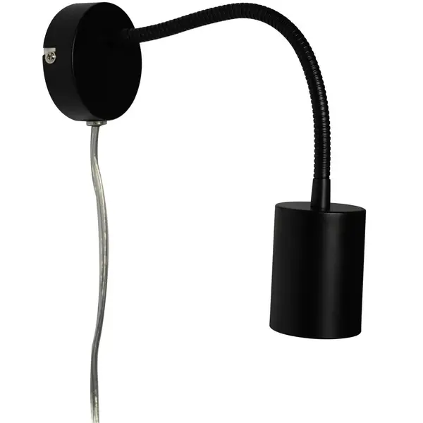 Wandlamp | EXPLORE FLEX | Zwart | 55x80(h)mm