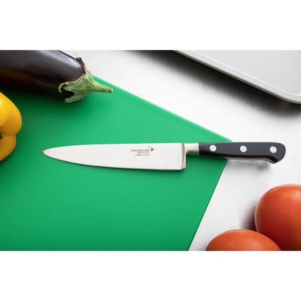 Koksmes | RVS | Zwart | Lengte 257mm