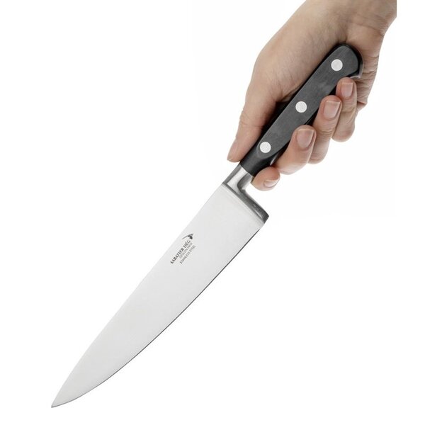 Koksmes | RVS | Zwart | Lengte 257mm