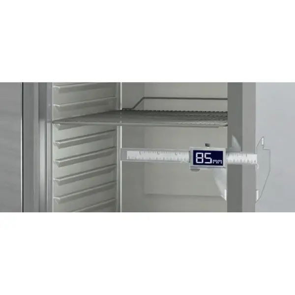 Koelkast | Energiezuinig | 645L (2/1 GN) | RVS | -2°C/+8°C | Geforceerd | Temperatuur-/Deuralarm | 705x860x2110/2175(h)mm