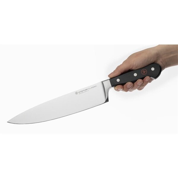 Koksmes | CLASSIC | RVS | Zwart | Lengte 230mm
