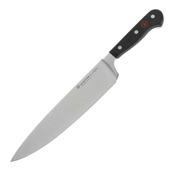 Koksmes | CLASSIC | RVS | Zwart | Lengte 230mm