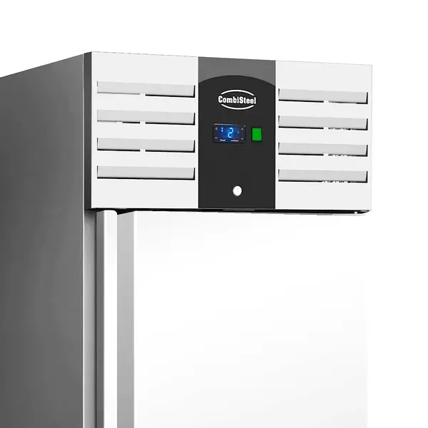 Koelkast | 630L (2/1 GN) | RVS | +2°C/+8°C | Statisch + Ventilator | Wielen (Geremd) | 680x810x2010(h)mm