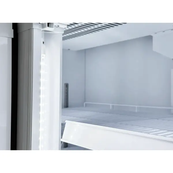 Koelkast | 750L | Zwart/Wit | +1°C/+10°C | Geforceerd | Draaideuren | Wielen (Geremd) | 1120x610x1973(h)mm