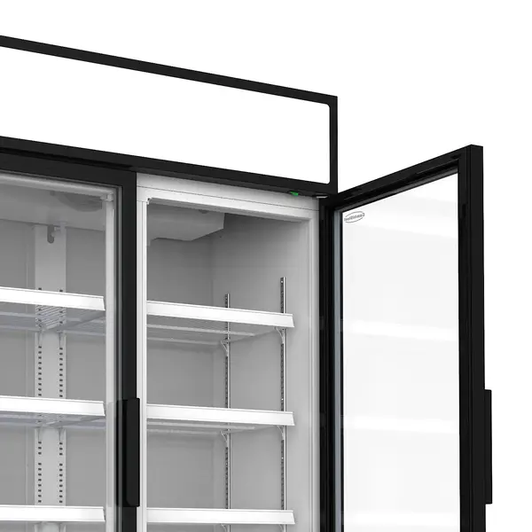 Koelkast | SERIE FCU | 740L | Zwart/Wit | +1°C/+10°C | Geforceerd | Draaideuren | Wielen (Geremd) | 1120x610x1973(h)mm