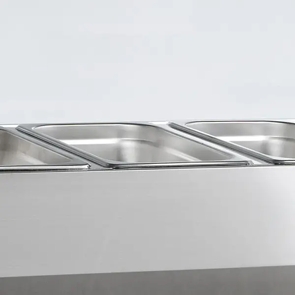 Opzetkoelvitrine | G-Line | 5x 1/4 GN | +2°C/+8°C | 1200x335x448(h)mm