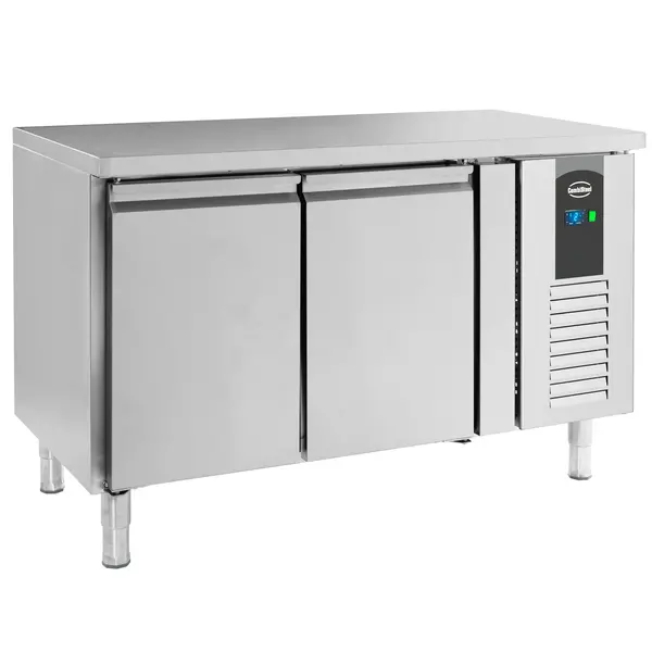 Vrieswerkbank | STANDARD LINE | 272L | 2 Deuren (1/1 GN) | -10°C/-20°C | Geforceerd | 1360x700x850(h)mm