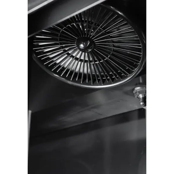 Koelkast | 780L | Zwart | +2°C/+10°C | Geforceerd | Schuifdeuren | Wielen (Geremd) | 1120x595x2100(h)mm