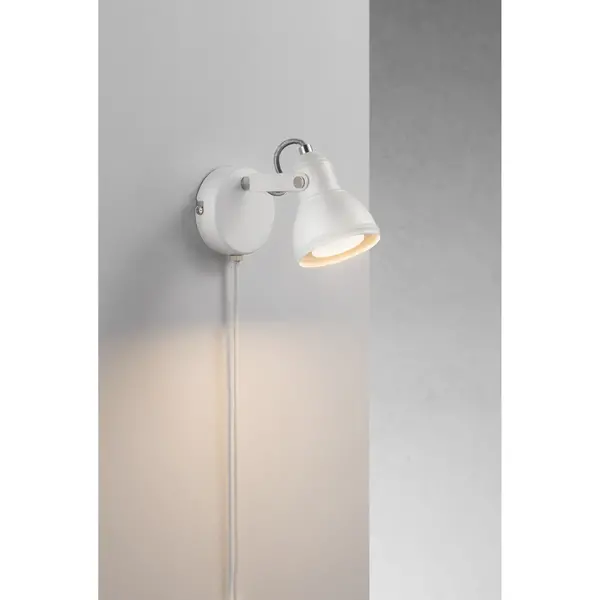 Wandlamp | ASLAK | Wit | 80x105(h)mm