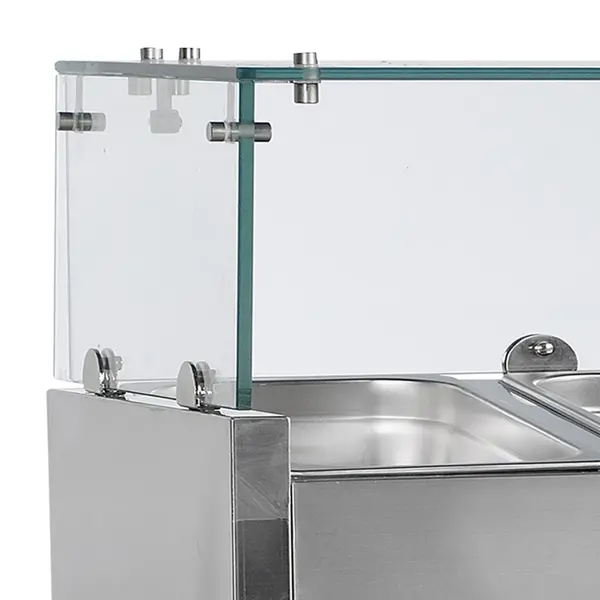 Opzetkoelvitrine | G-Line | 7x 1/4 GN | +2°C/+8°C | 1500x335x448(h)mm