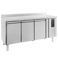 CombiSteel Koelwerkbank | STANDARD LINE | 417L | 3 Deuren (1/1 GN) | -2°C/+8°C | Geforceerd | Achteropstand | 1795x700x850/950(h)mm