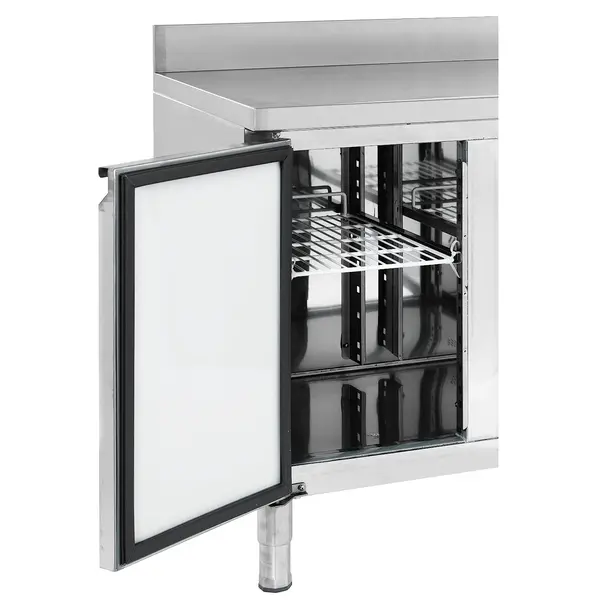 Koelwerkbank | STANDARD LINE | 417L | 3 Deuren (1/1 GN) | -2°C/+8°C | Geforceerd | Achteropstand | 1795x700x850/950(h)mm