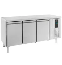 CombiSteel Vrieswerkbank | STANDARD LINE | 400L | 3 Deuren (1/1 GN) | -10°C/-20°C | Geforceerd | 1795x700x850(h)mm