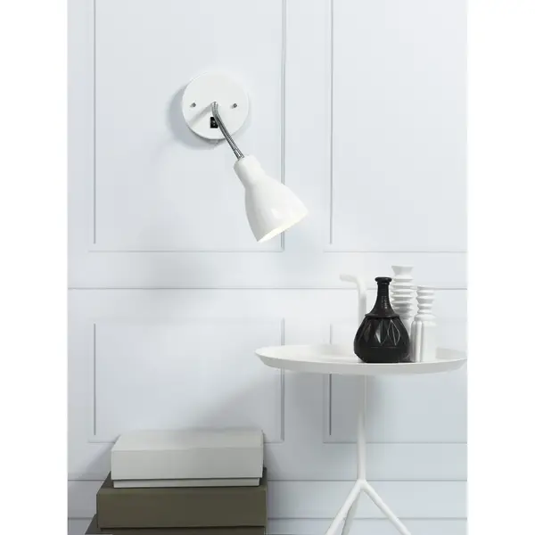 Wandlamp | CYCLONE | Wit | 125x110x370(h)mm