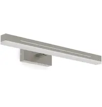 Nordlux Wandlamp | OTIS | Nikkel (Geborsteld) | Incl. Lichtbron (Dimbaar) | 400x75(h)mm 