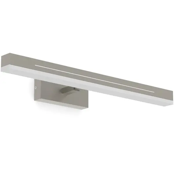 Wandlamp | OTIS | Nikkel (Geborsteld) | Incl. Lichtbron (Dimbaar) | 400x75(h)mm