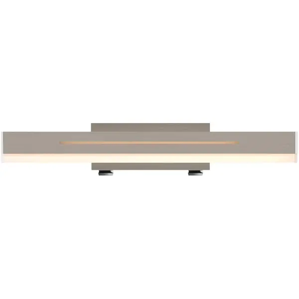 Wandlamp | OTIS | Nikkel (Geborsteld) | Incl. Lichtbron (Dimbaar) | 400x75(h)mm