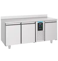 CombiSteel Koelwerkbank | ENERGY LINE | Energiezuinig | 474L | 3 Deuren (1/1 GN) | -2°C/+8°C | Geforceerd | Achteropstand | 1785x700x860(h)mm