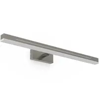 Nordlux Wandlamp | OTIS | Nikkel (Geborsteld) | Incl. Lichtbron (Dimbaar) | 600x72(h)mm 